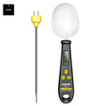 JAC Cuchara Medidora Smart 2 en 1 digital con termómetro incorporado y pantalla LCD para medir suplementos.